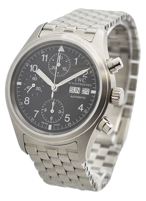 caratteristiche dell iwc 3706|IWC Pilot's Watch Chronograph Bracelet / English.